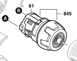 Train epicycloidal BOSCH réf. 2 606 200 936